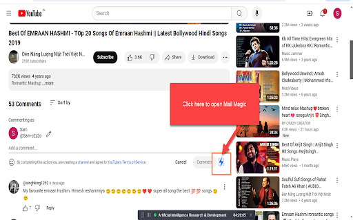 Mail Magic YouTube AI