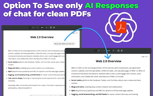 ChatGPT to PDF Extension