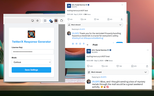 Twitter/X Response Generator Preview