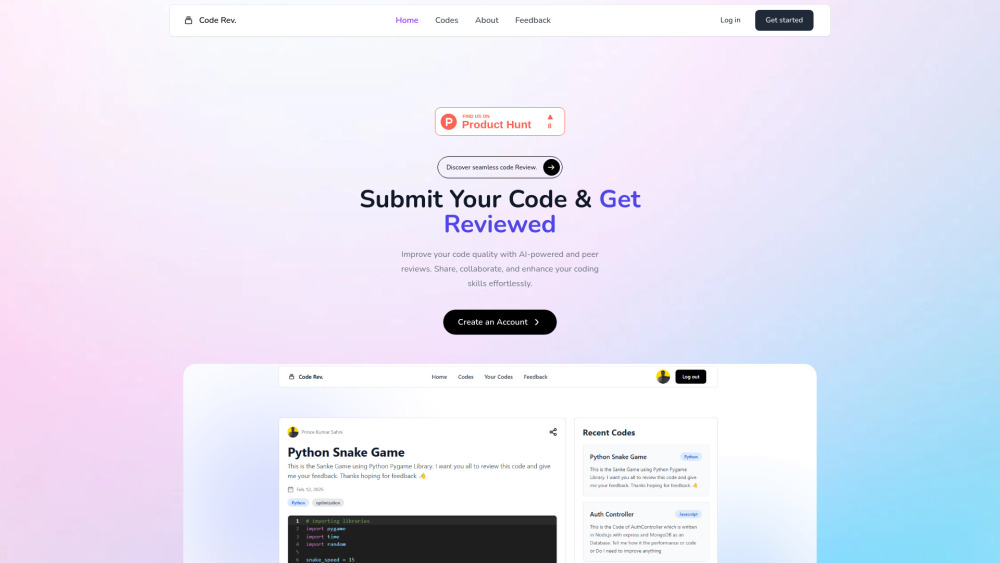 Code Rev. Preview
