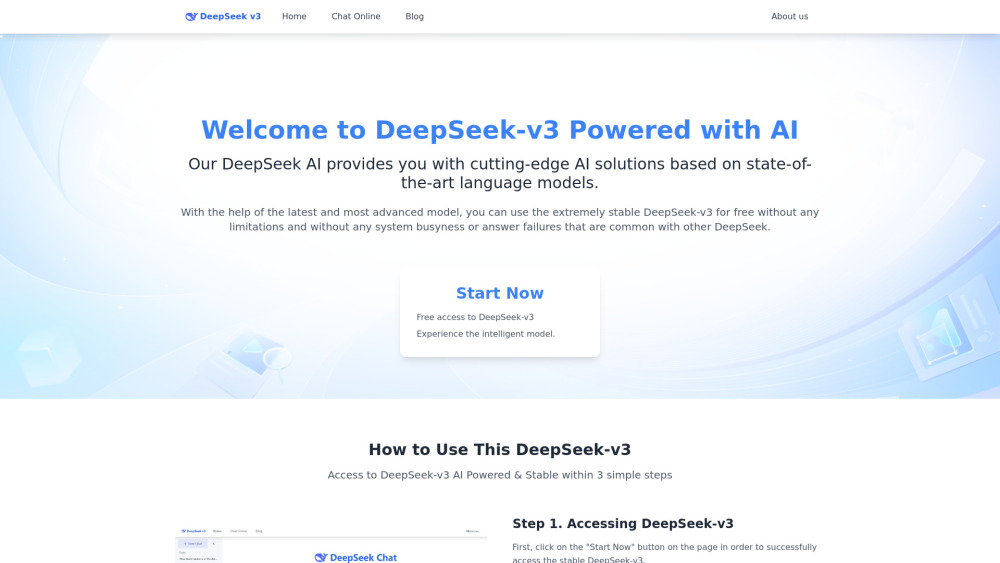 DeepSeek V3 banner