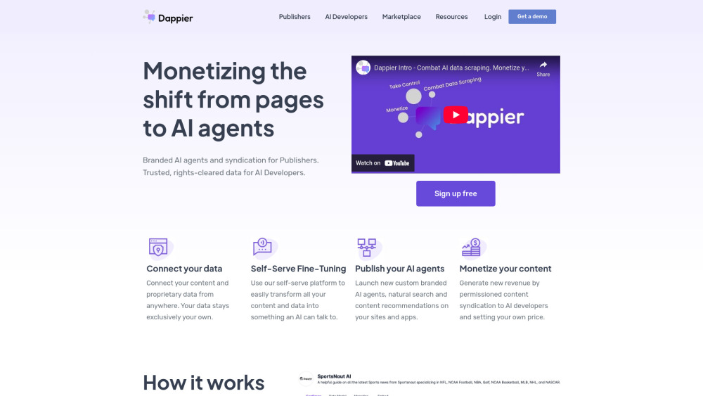 Dappier banner