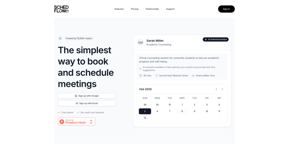 SchedFlow Preview