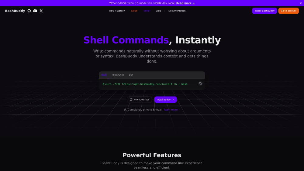 BashBuddy Preview