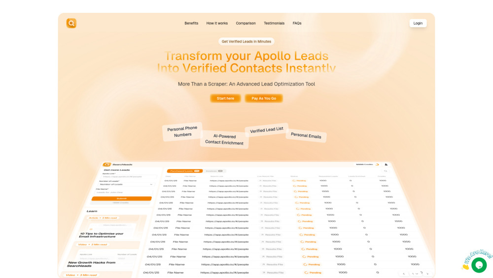 Searchleads Preview