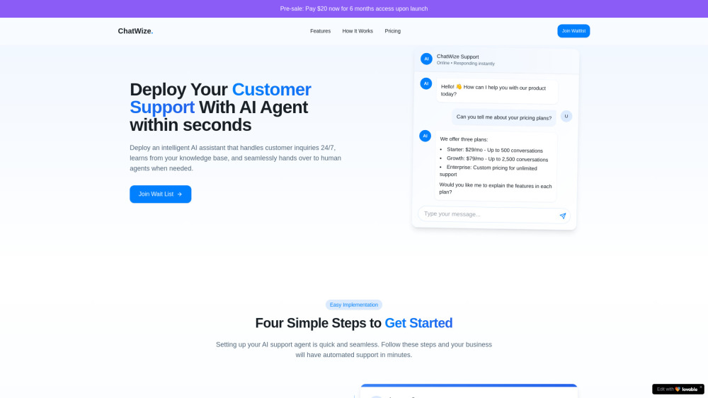 ChatWize Preview