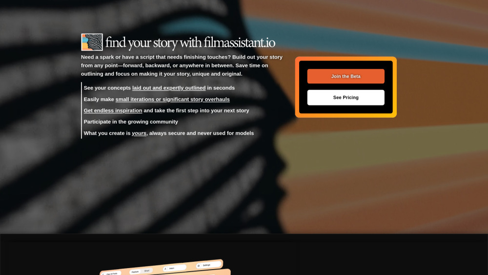 filmassistant.io Preview