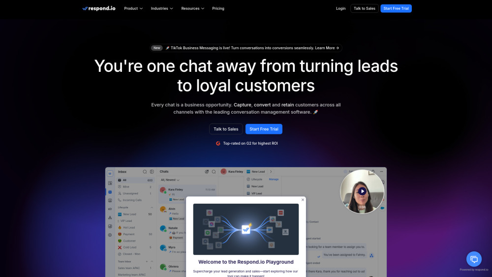Respond.io Preview