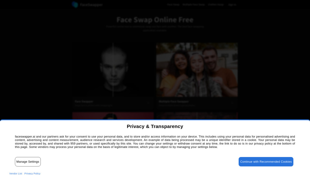 FaceSwapper Preview
