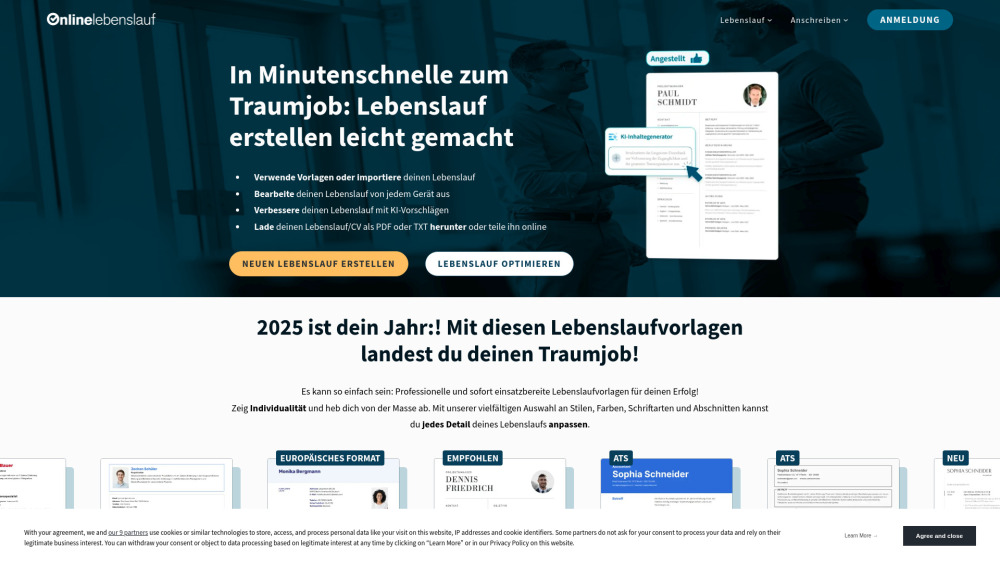OnlineLebenslauf