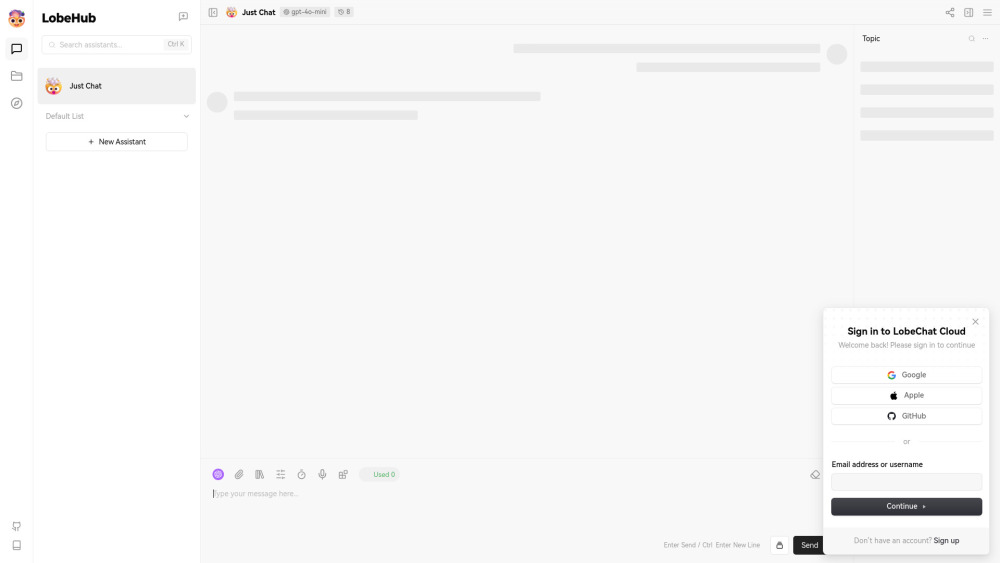 LobeChat Preview