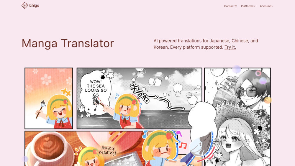 漫画翻译器