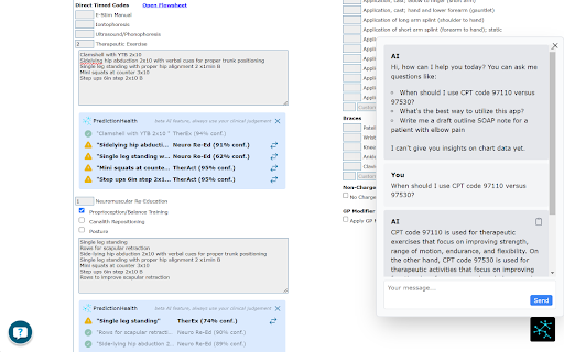 PredictionHealth Sidekick Chrome Extension
