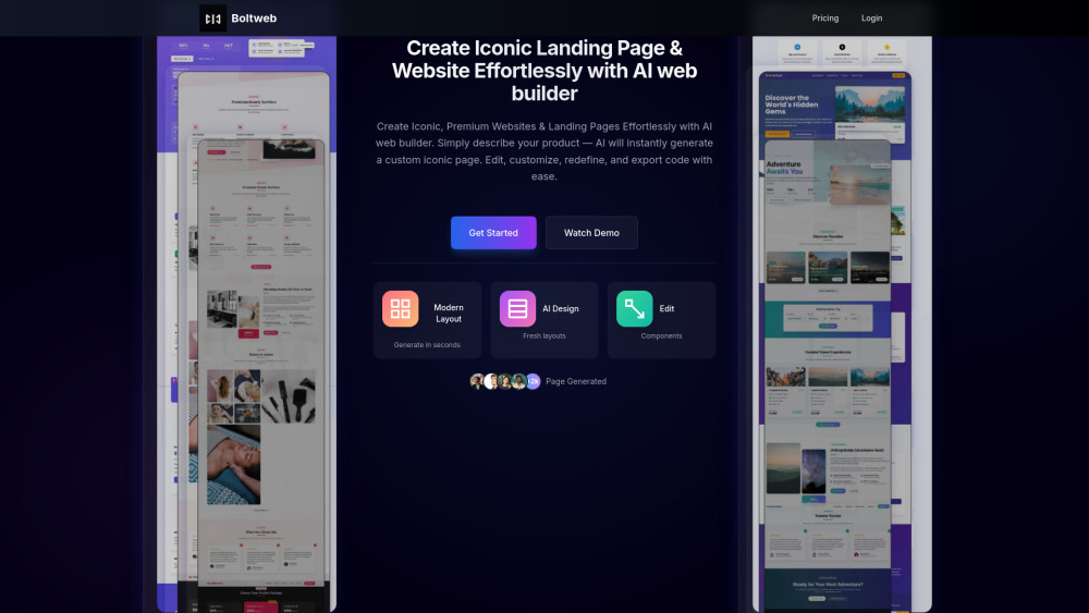 Boltweb Preview