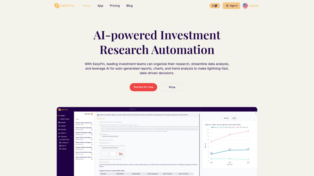 EasyFin Preview
