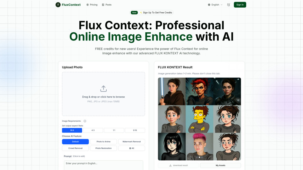 fluxcontext.app Preview