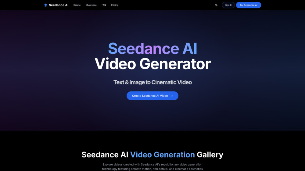 Seedance Ai Preview