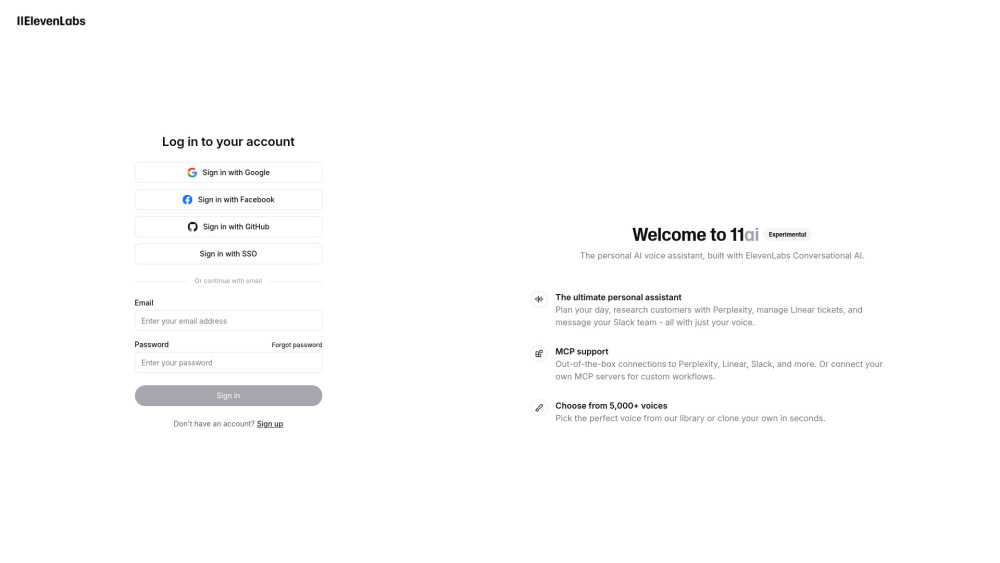 11.ai Preview