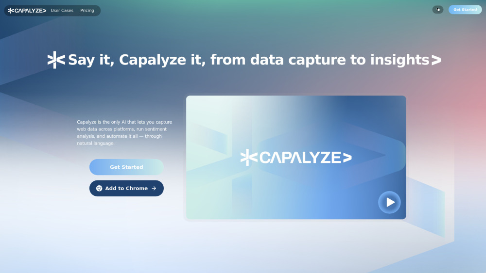 Capalyze Preview