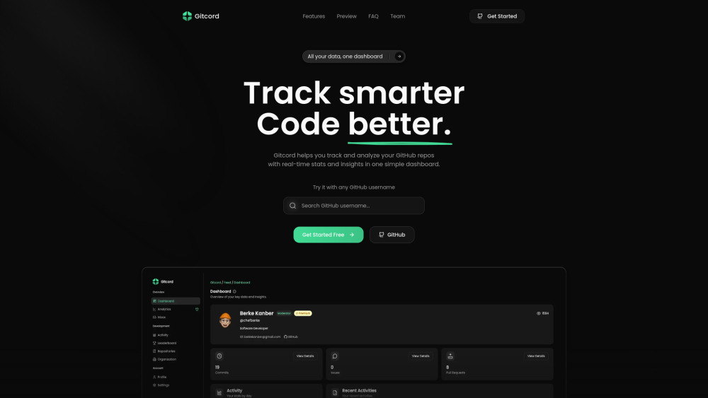 Gitcord Preview