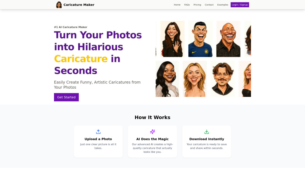 Caricature Maker Preview