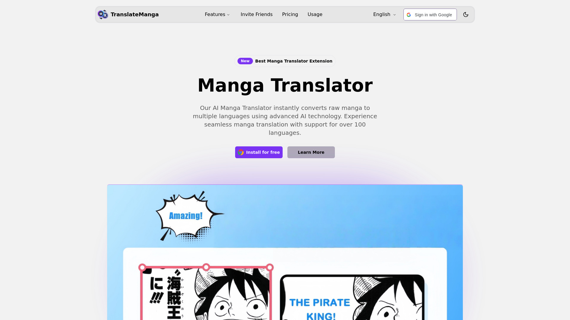 TranslateManga