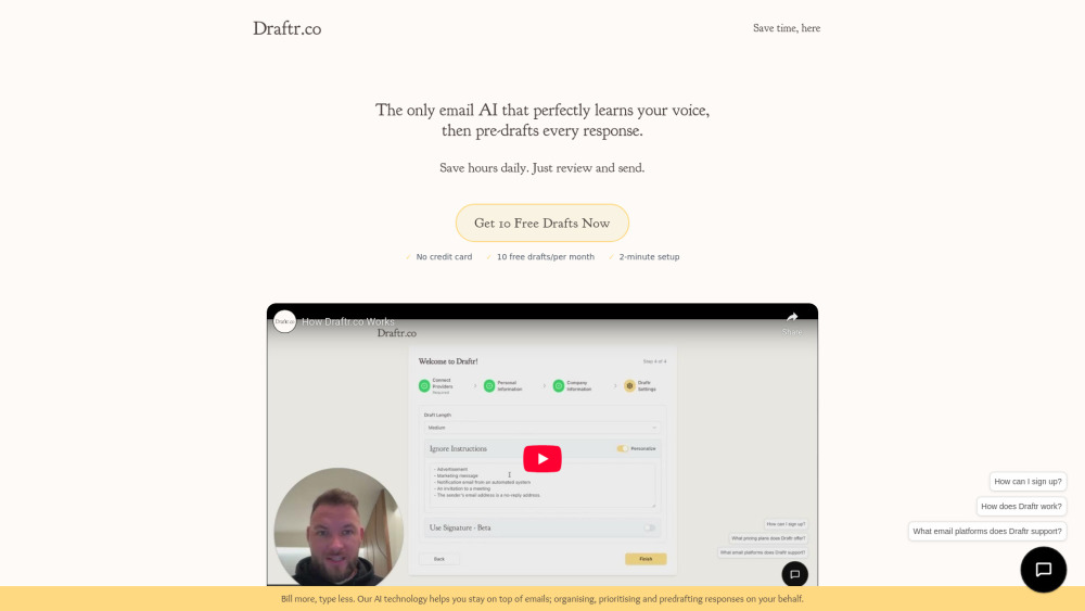 Draftr Preview