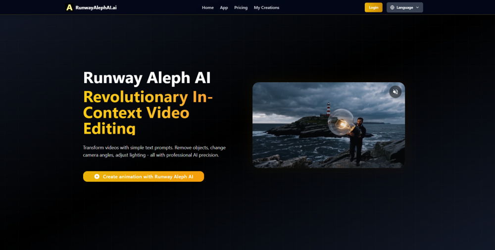 Runway Aleph AI Preview
