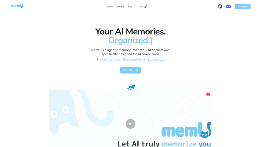memU - 당신을 영원히 기억할 AI, 초지능 메모리 프레임워크 심층 분석