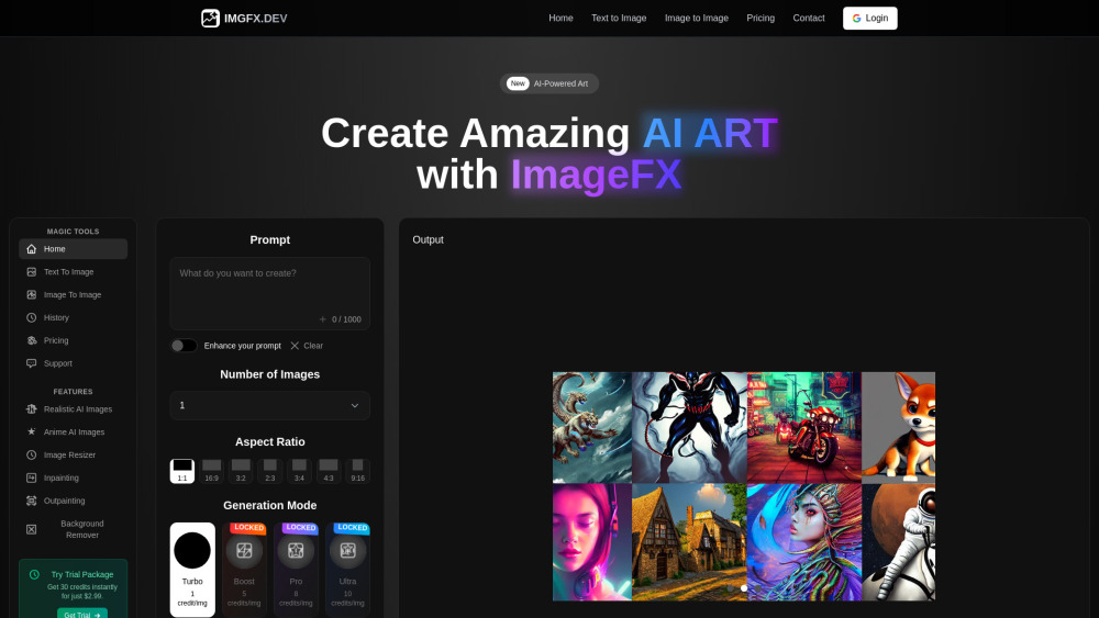 ImageFx: 텍스트 하나로 전문가급 디지털 아트와 포토리얼리즘 이미지를 창조하는 법