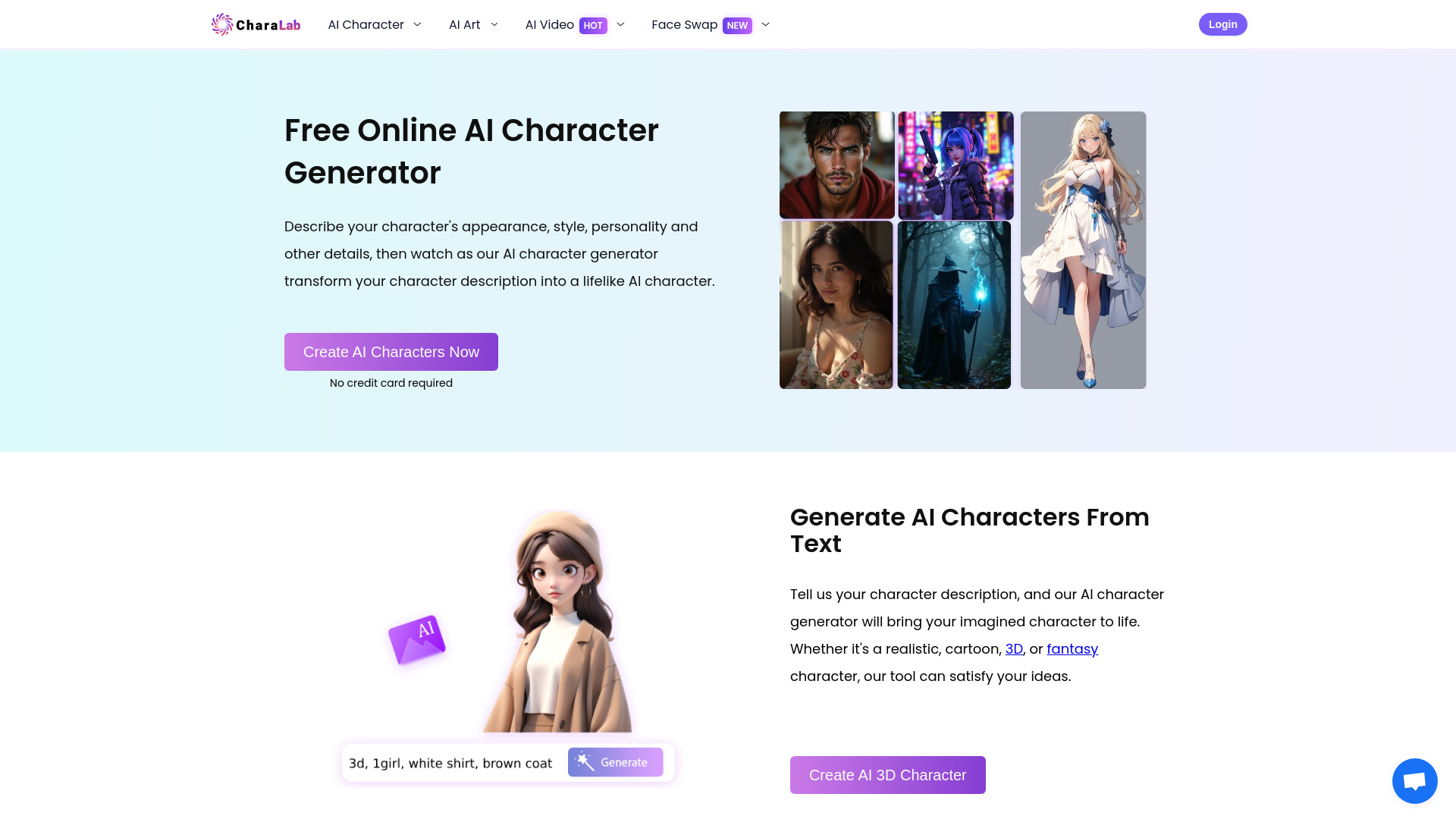 CharaLab preview