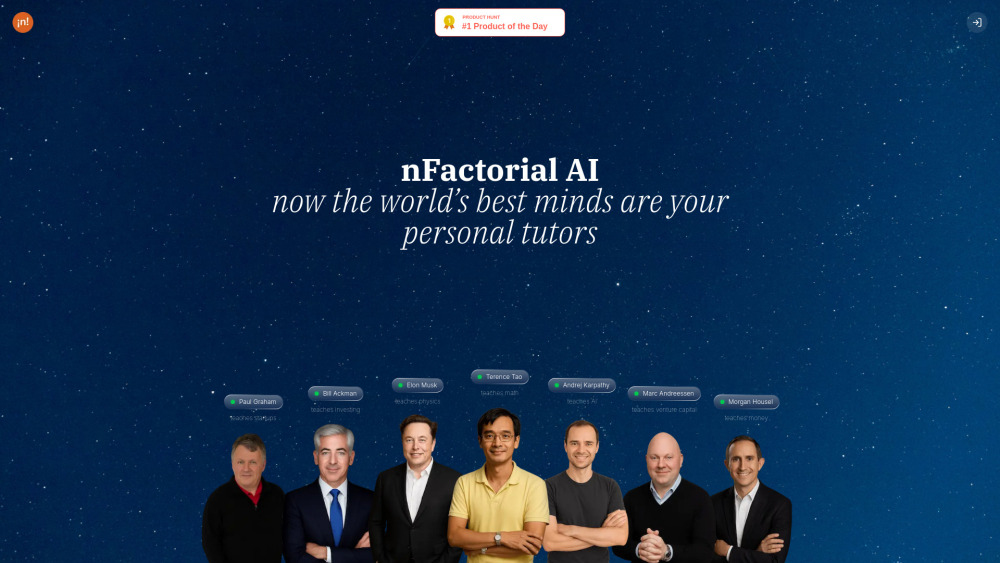 nFactorial AI 리뷰 - 세계 최고의 석학들과 1:1 AI 튜터링, 꿈이 현실이 되다