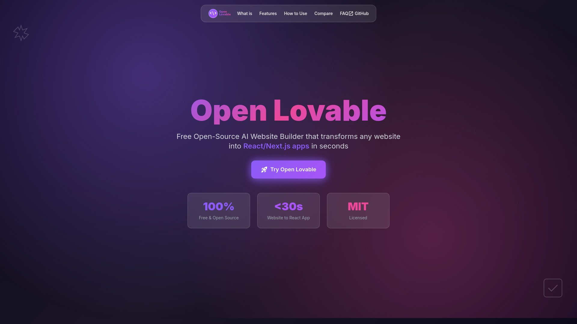 Open Lovable logo