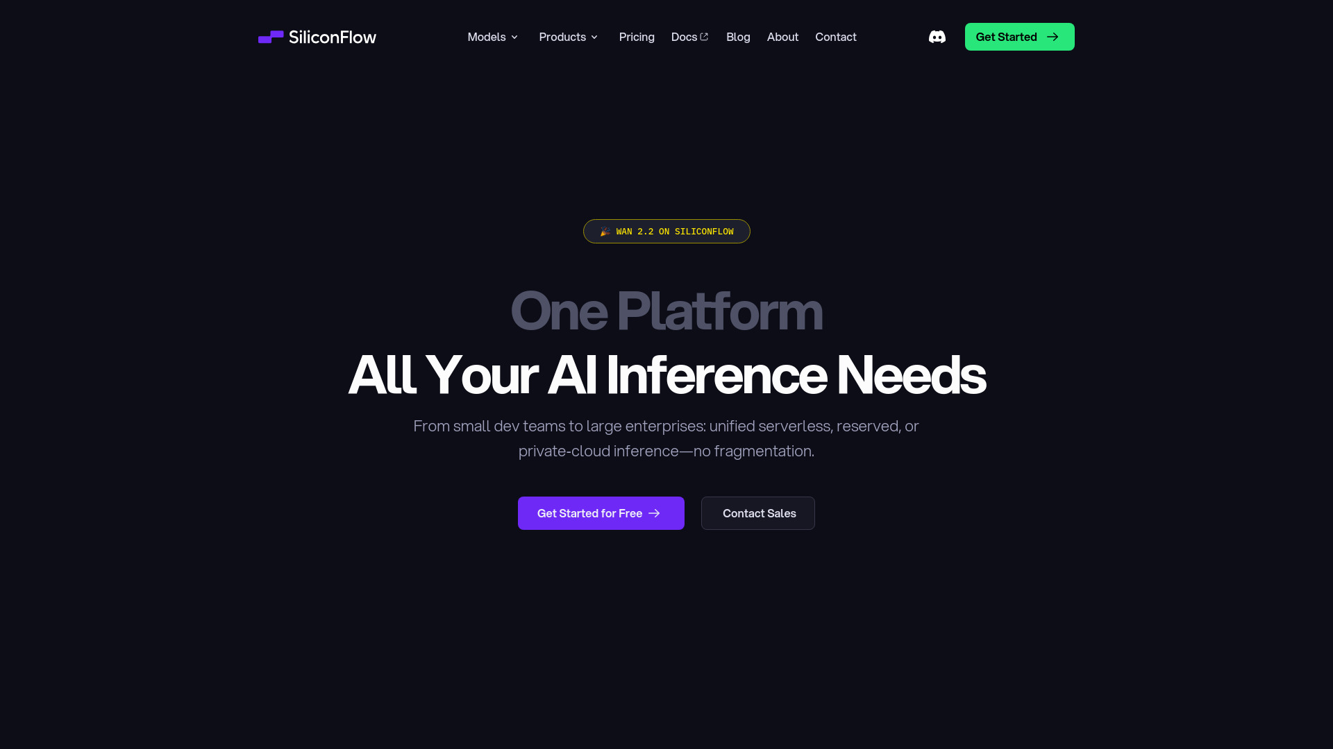 SiliconFlow dashboard interface showing AI video creation tools, templates, and editing features