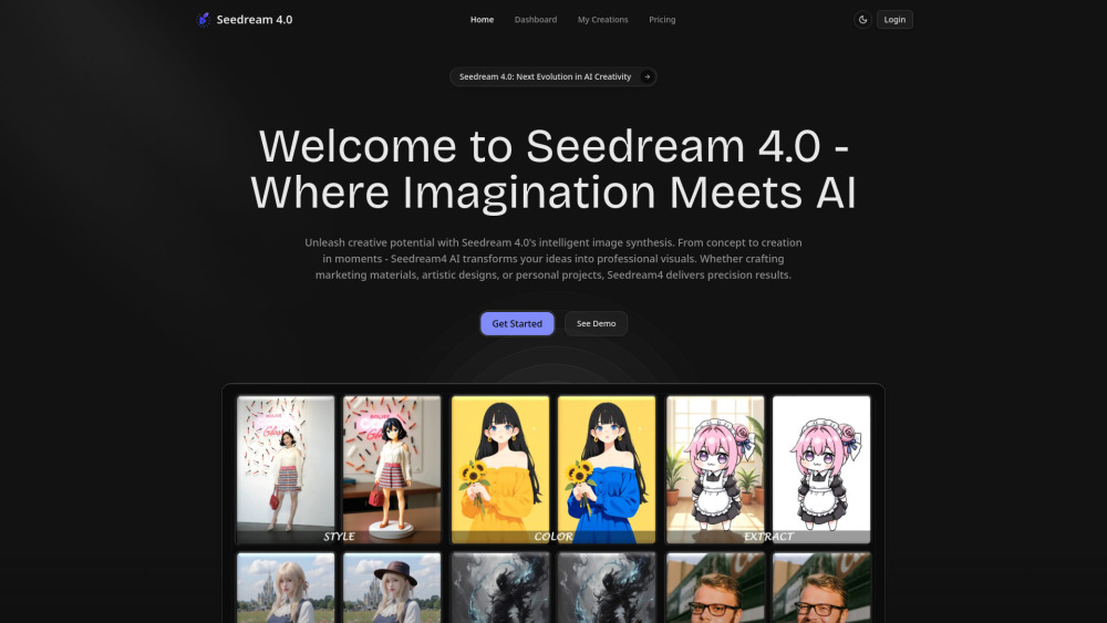 Seedream 4.0 - 당신의 아이디어를 전문가급 비주얼로, AI 이미지 생성의 새로운 기준