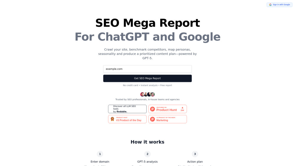 SEO Mega Report - GPT-5가 제공하는 궁극의 종합 SEO 분석 리포트