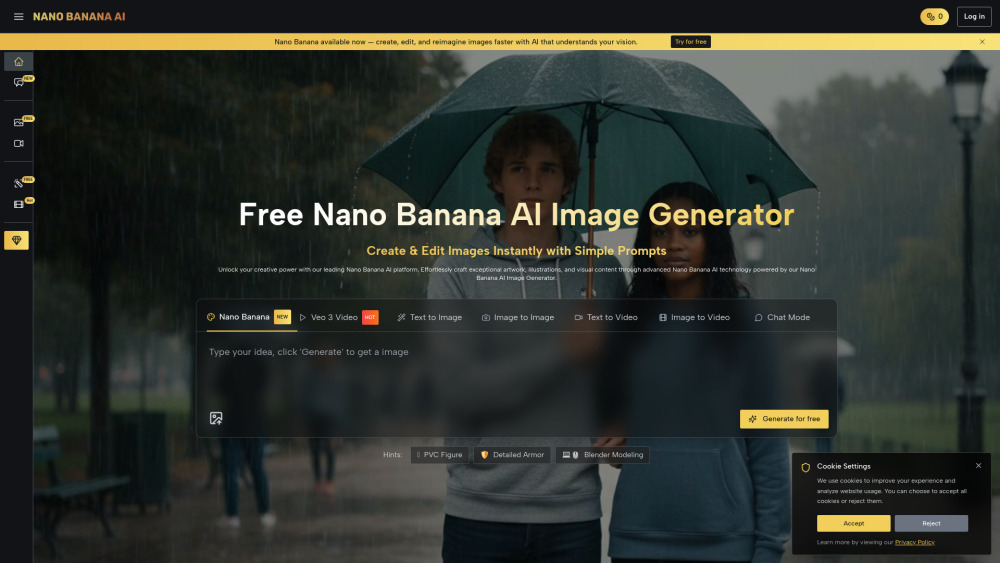 Nano Banana Image AI: 이미지와 영상을 한번에, 올인원 AI 크리에이티브 플랫폼 완벽 분석