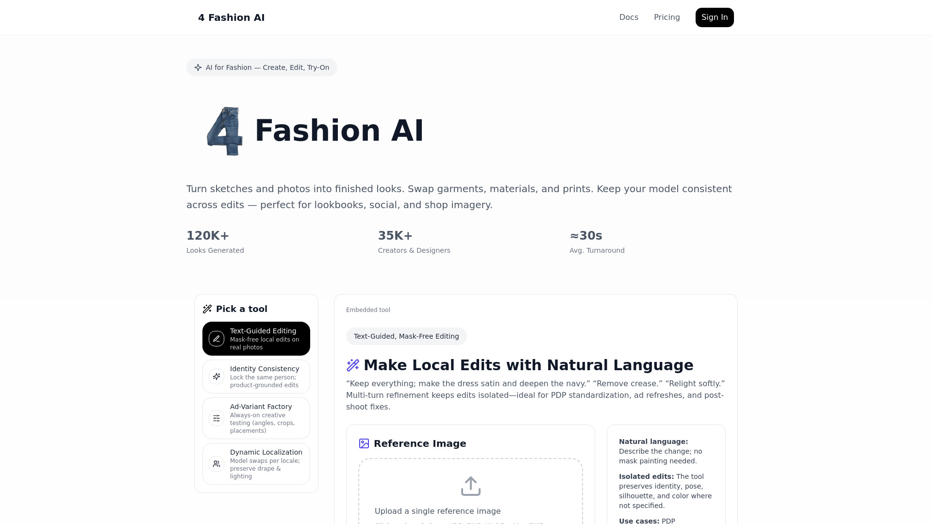 4 Fashion AI