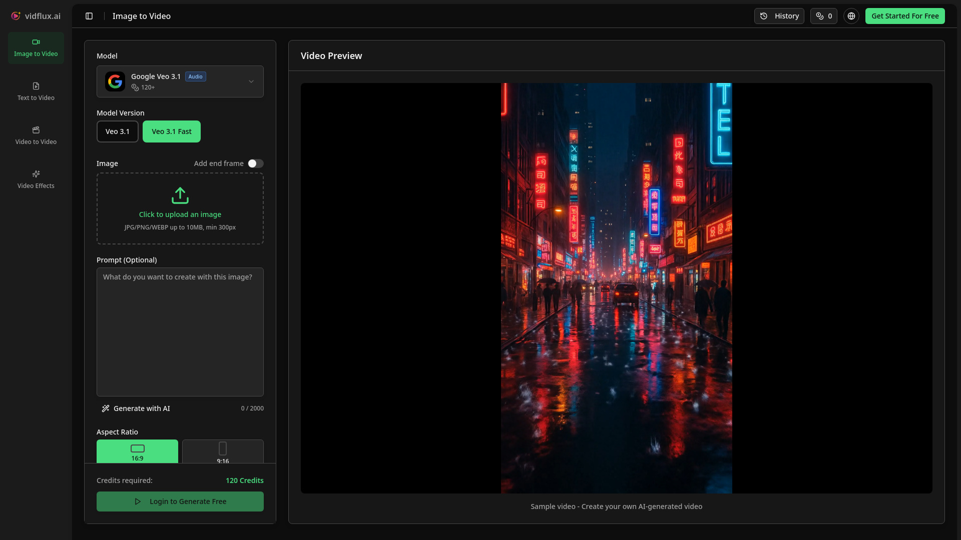 VidFlux – Image to Video AI screenshot
