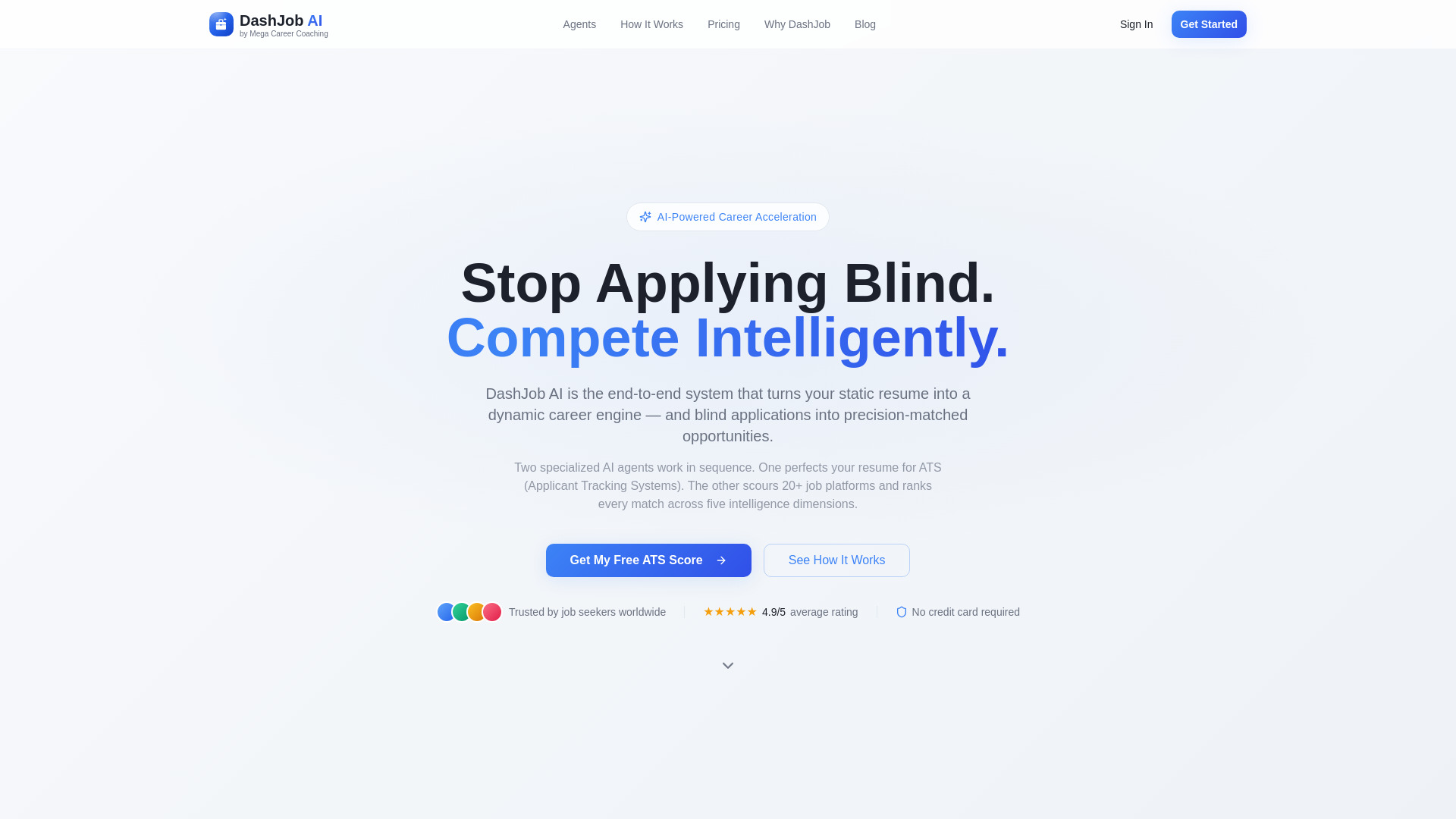 Dash Job AI – Stop applying blind. Two AI agents that get you hired