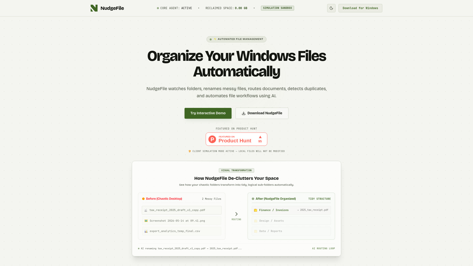 NudgeFile