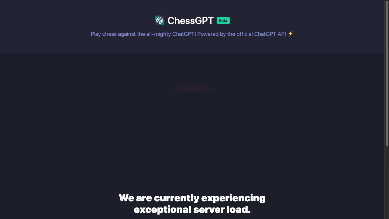 AI Chess Playing Tool - ChessGPT