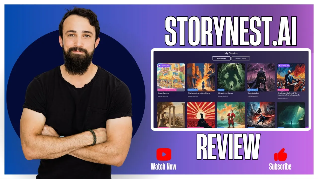 π± Writing a Novel WITHOUT Typing?! π§ StoryNest AI Story Creation Hacks Revealed!"