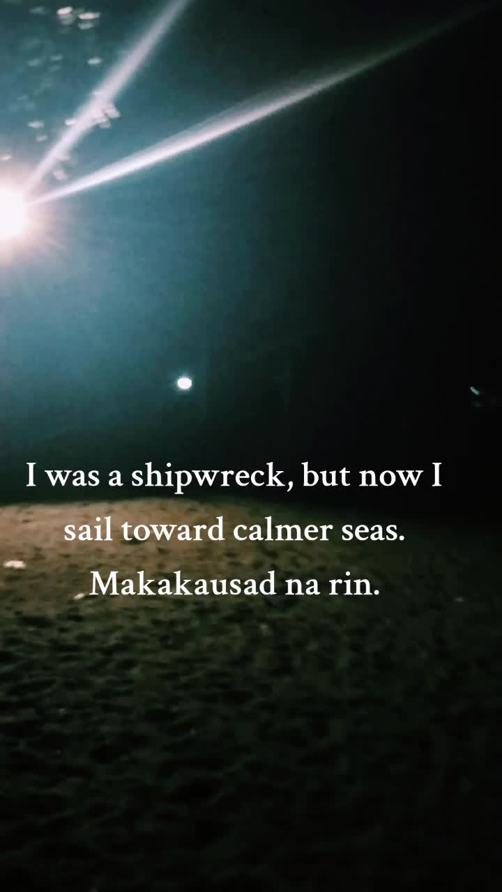It took me 6 months to realize that "Our Almost" is finally over. And in that time, I learned that no amount of hope could rewrite an unwritten ending. That silence speaks louder than promises never kept. That love, no matter how deep, cannot grow in a place where it is not nurtured.So here I am, not waiting, not wondering,just walking away, carrying only the lessons, leaving behind the weight of what-ifs. "Makakausad na." Sa wakas, hindi na ako lulubog sa mga alaalang hindi ako kayang isalba. Hindi na ako maghihintay sa pintuang matagal nang isinara. Ang "halos tayo" ay isang pahinang hindi na isusulat muli. Dahil ang buhay, hindi natatapos sa isang "halos."
