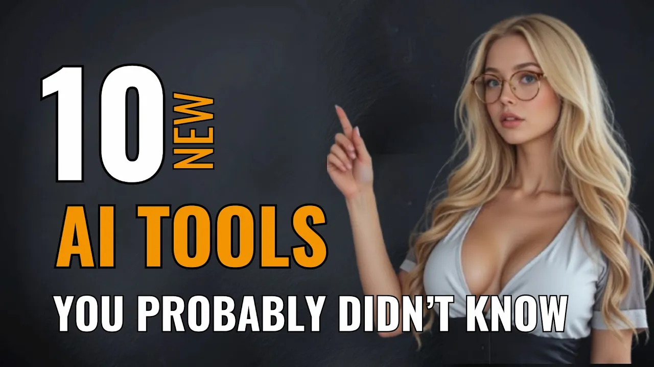 ๐ 10 New AI Tools You Probably Didnโt Know About!