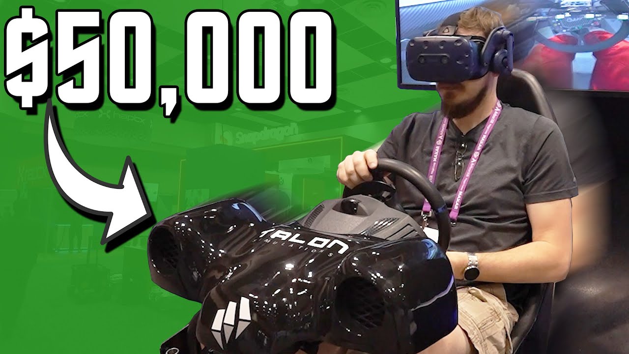 I Drove A $50,000 Racing Simulator!