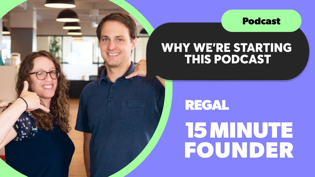 15 Minute Founder - E1: Why we're starting this podcast