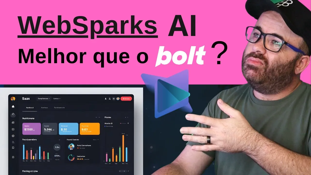 WebSparks - Melhor que o Bolt.new? -