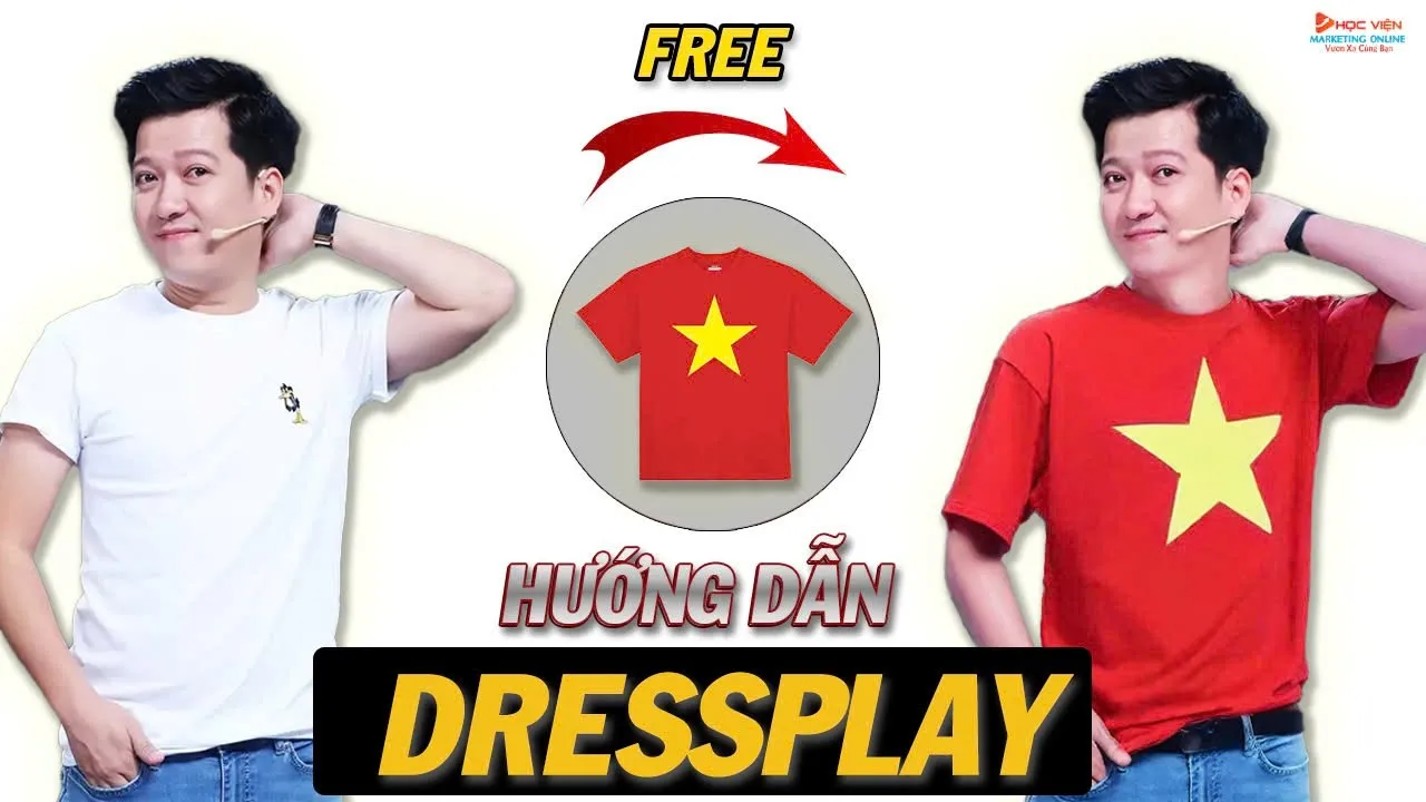DressPlay AI - Thay đổi Bất Kỳ Quần Áo Nào bằng AI, Hướng dẫn cách sử dụng DressPlay AI MIỄN PHÍ