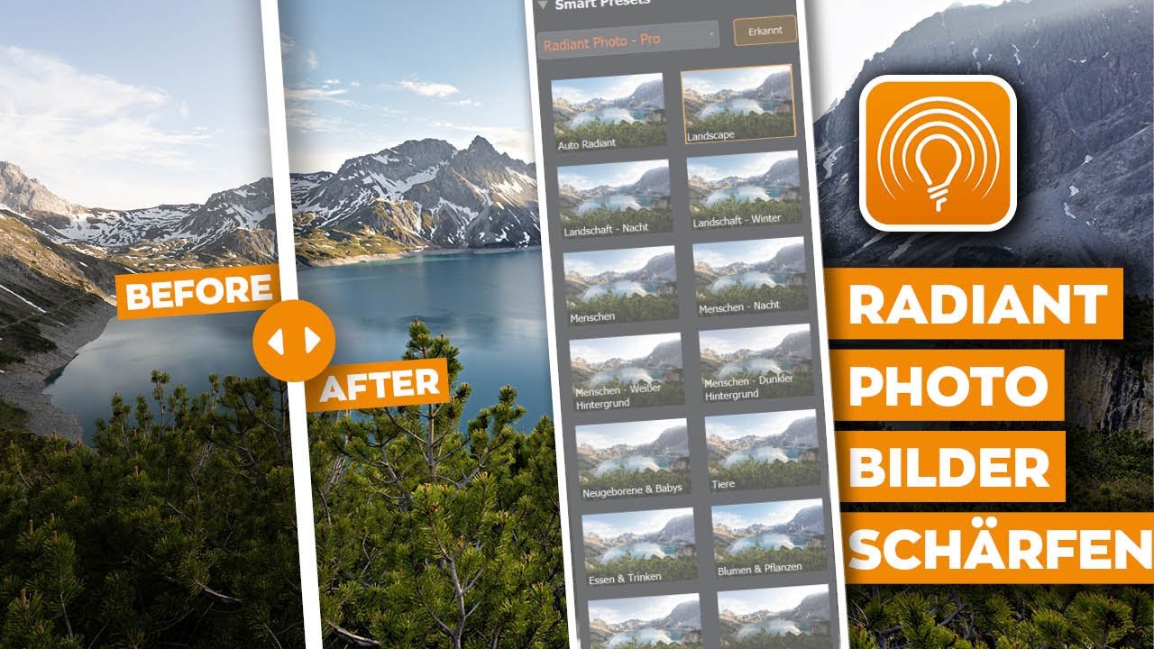 Radiant Photo - Bilder schärfen für beeindruckende Ergebnisse